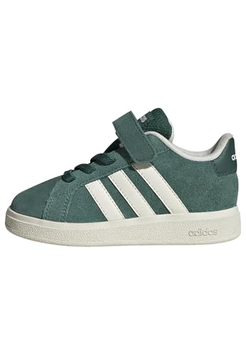 adidas Unisex Baby Grand Court 00s Shoes Infants Schuhe, Collegiate Green/Off White/Core Black von adidas