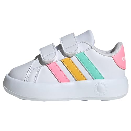 adidas Unisex Baby Grand Court 2.0 Cf I Schuhe, FTWR White Pulse Mint Beam Pink, 23 EU von adidas