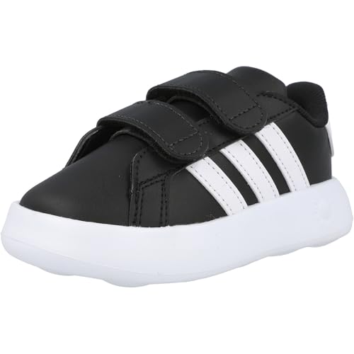 adidas Unisex Baby Grand Court 2.0 Cf I Sneaker, Black and White, 23 EU von adidas