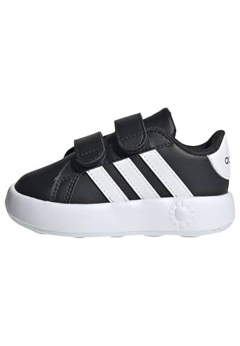 adidas Jungen Unisex Kinder Grand Court 2.0 Shoes Kids Tennisschuhe, Black/White, 20 EU adidas Jungen Unisex Kinder Grand Court 2.0 Shoes Kids Tennisschuhe, Black/White, 20 EU von adidas