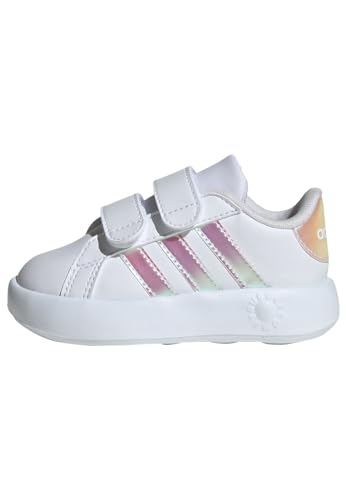 adidas Unisex Baby Grand Court 2.0 Cf I Sneaker, Preloved Scarlet/Aurora Met./Solar Red, 22 EU von adidas