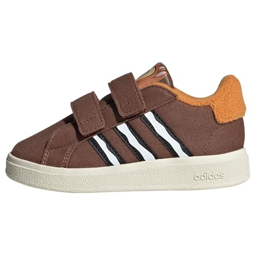 Adidas Unisex Baby Grand Court Chip Cf I Shoes-Low (Non Football), Preloved Brown/Core Black/Off White, 22 EU von adidas
