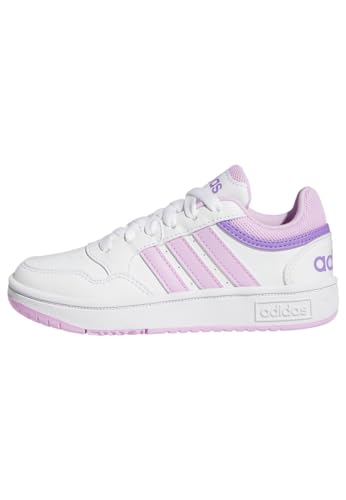 adidas Unisex Baby Hoops Shoes-Low (Non Football), FTWR White Bliss Lilac Violet Fusion 01, 25.5 EU von adidas