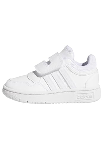 adidas Unisex Baby Hoops Shoes Basketball Shoe, FTWR White/FTWR White/FTWR White, 22 EU von adidas