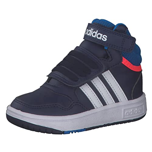 adidas Unisex Baby Hoops Mid 3.0 Ac Basketball Shoe, Dark Blue Blue Rush Turbo, 23 EU von adidas