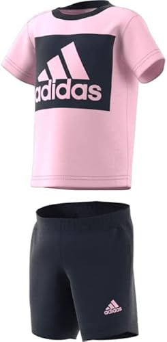 adidas Unisex Baby I Bl T Sportliches Set, Gewinde/Tinley, 6 Meses von adidas