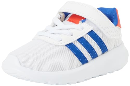 adidas Jungen Unisex Kinder Lite Racer 3.0 EL I Sneaker, FTWR White/Semi Flash Aqua/Bliss Lilac, 22 EU von adidas