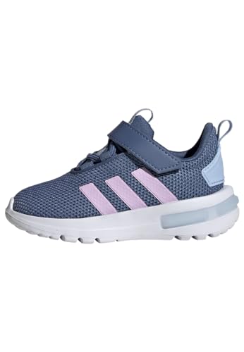 adidas Unisex Baby Racer TR23 Shoes Kids Schuhe-Hoch, Crew Blue/Bliss Lilac/Blue Dawn, 19 EU von adidas