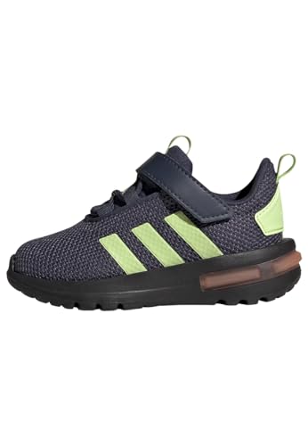 adidas Unisex Baby Racer TR23 Shoes Kids Schuhe-Hoch, Shadow Navy/Pulse Lime/core Black, 19 EU von adidas