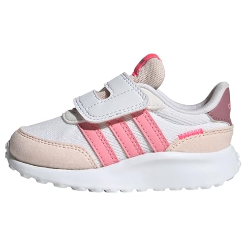 adidas Unisex Baby Run 70s Shoes Sneakers, FTWR White/Bliss pink/Lucid pink, 24 EU von adidas