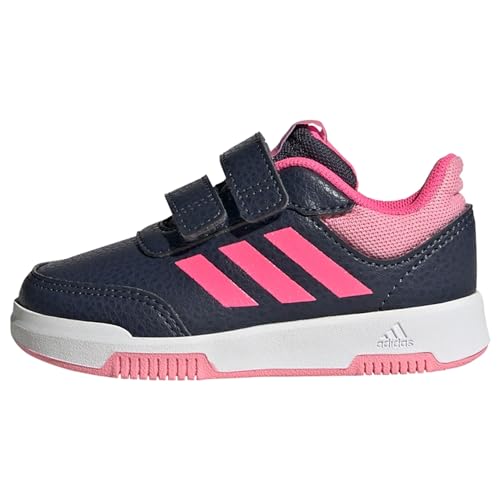 adidas Unisex Baby Tensaur Hook and Loop Shoes Schuhe-Hoch, Shadow Navy Lucid Pink Bliss Pink, 20 EU von adidas