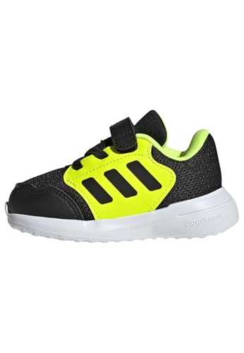 adidas Unisex Baby TENSAUR Run 3.0 Shoes Infants Laufschuhe, Core Black/Core Black/Lucid Lemon, 19 EU von adidas