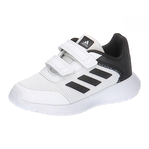 adidas Unisex Baby Tensaur Run Shoes-Low (Non Football), FTWR White/core Black/core Black, 24 EU von adidas