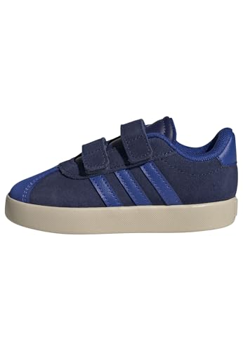 adidas Unisex Baby VL Court 3.0 Shoes Infants Schuhe, Dark Blue/Royal Blue/Wonder Beige von adidas