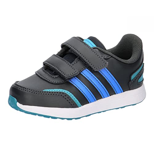 adidas Unisex Baby VS Switch 3 Lifestyle Running Hook and Loop Strap Shoes Laufschuhe, Carbon/Bright royal/Arctic Fusion, 20 EU von adidas