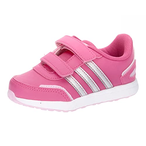 adidas Unisex Baby VS Switch 3 Lifestyle Running Hook and Loop Strap Shoes Laufschuhe, Pulse Magenta/Silver met./Orchid Fusion, 23.5 EU von adidas