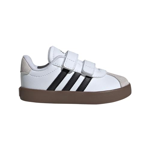 adidas Unisex Baby Vl Court 3.0 cf i Schuhe, FTWR White/core Black/Grey one, 26 EU von adidas