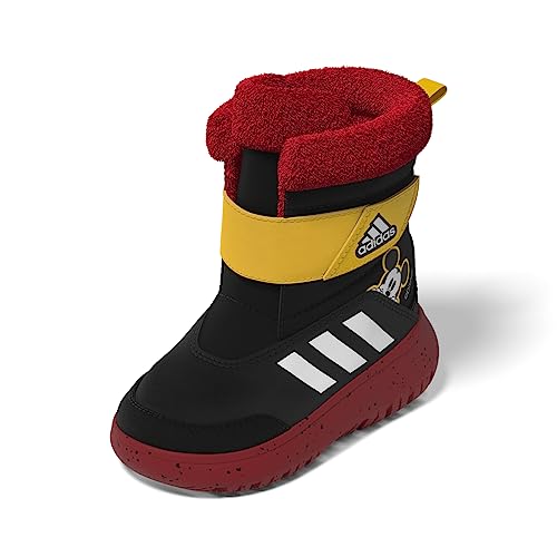 adidas Unisex Baby Winterplay Mickey I Shoes-High (Non-Football), Core Black/FTWR White/Better Scarlet, 22 EU von adidas