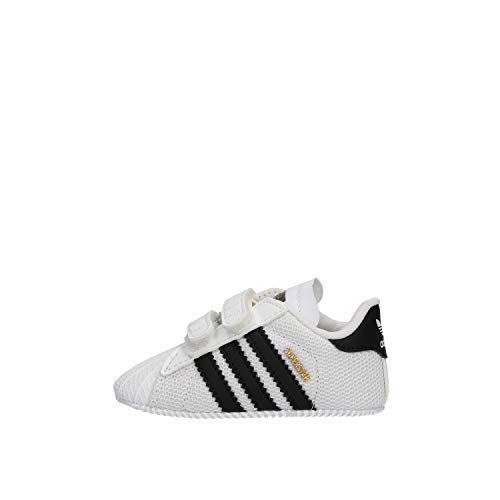 adidas Unisex Baby superstar crib Krabbel Hausschuhe, Weiß Ftwbla Negbas 000, 17 EU adidas Unisex Baby superstar crib Krabbel Hausschuhe, Weiß Ftwbla Negbas 000, 17 EU von adidas