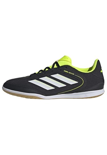 adidas Unisex COPA Court Club Indoor Football Boots Fußballschuhe, core Black/FTWR White/Lucid Lemon, 44 2/3 EU adidas Unisex COPA Court Club Indoor Football Boots Fußballschuhe, core Black/FTWR White/Lucid Lemon, 44 2/3 EU von adidas