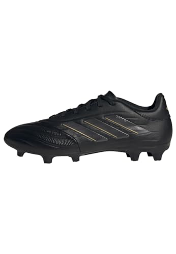 adidas Unisex COPA Pure II League Football Boots Firm Ground Fußballschuhe, Core Black/Carbon/Gold Metallic, 48 EU von adidas