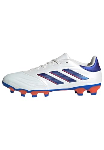 adidas Unisex COPA Pure II League Football Boots Multi Ground Fußballschuhe, Cloud White/Lucid Blue/Solar Red, 42 2/3 EU von adidas