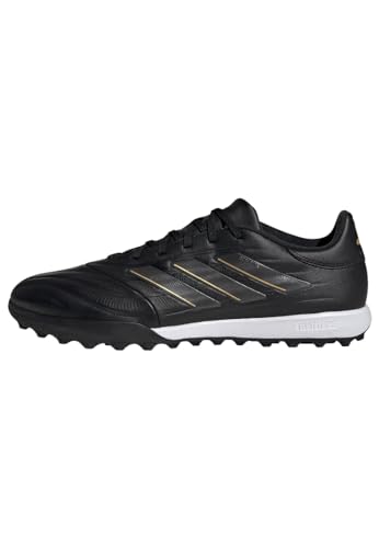 adidas Unisex COPA Pure II League Football Boots Turf Fußballschuhe, Core Black/Carbon/Gold Metallic, 46 EU von adidas