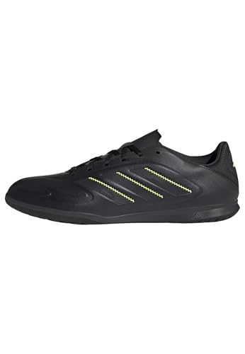 adidas Unisex COPA Pure III Club Indoor Football Boots Fußballschuhe, core Black/DGH solid Grey/Lucid Lemon, 47 1/3 EU von adidas