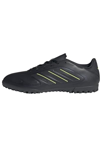 adidas Unisex COPA Pure III Club Turf Football Boots Fußballschuhe, core Black/DGH solid Grey/Lucid Lemon, 40 EU von adidas