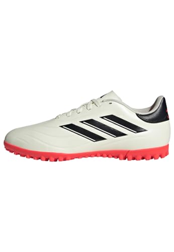 adidas Unisex Copa Pure 2.4 Sneaker, Ivory Core Black Solar Red, 39 1/3 EU von adidas