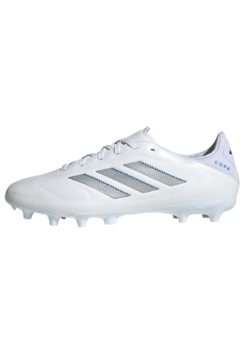 adidas Unisex Copa Pure 3 League FG/MG Fußballschuh Cloud White/Silver Metallic/Bright Royal 45 1/3 von adidas