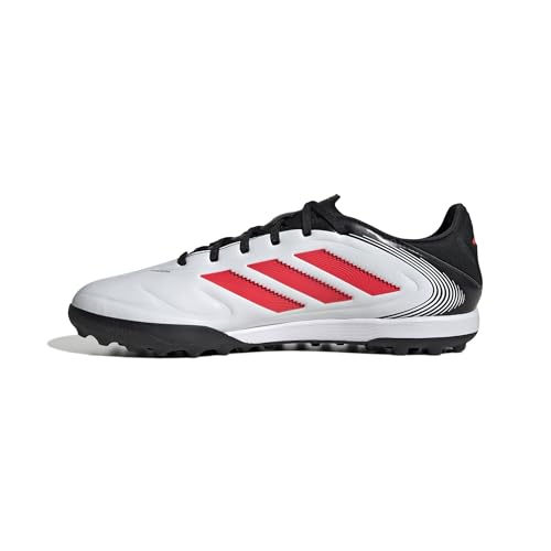 adidas Unisex COPA Pure III League Turf Football Boots Fußballschuhe, Cloud White/Lucid Red/Core Black von adidas