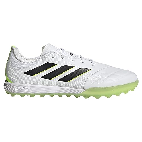 Adidas Unisex Copa Pure.1 Tf Football Shoes (Turf), FTWR White/Core Black/Lucid Lemon, 40 EU von adidas