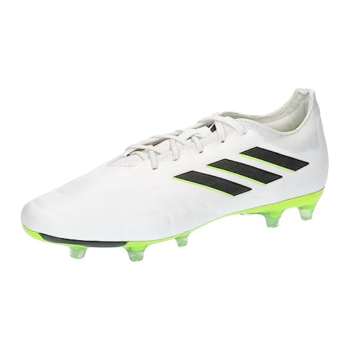 Adidas Unisex Copa Pure.2 Fg Football Shoes (Firm Ground), FTWR White/Core Black/Lucid Lemon, 41 1/3 EU von adidas