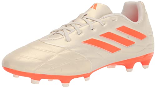 adidas Unisex Copa Pure.3 Firm Ground Soccer Shoe, Off White/Team Solar Orange/Off White, 5.5 US Men von adidas