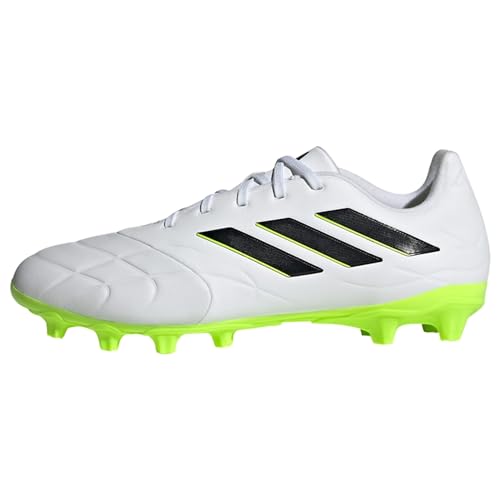 adidas Unisex Copa Pure.3 Boots Fußballschuhe (Multi Ground), FTWR White/core Black/Lucid Lemon, 46 2/3 EU von adidas