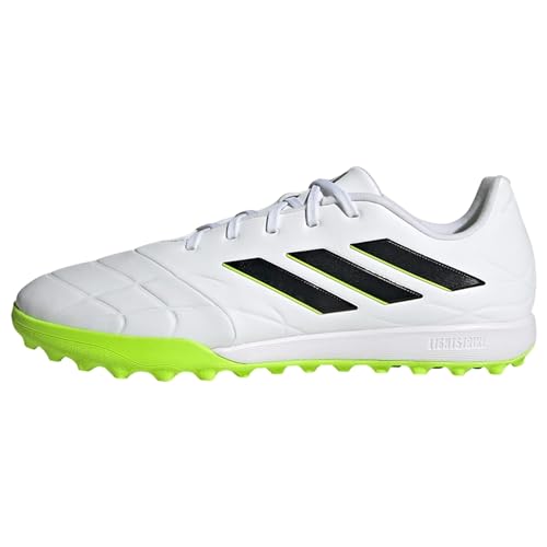 adidas Unisex Copa Pure.3 Turf Boots Fußballschuhe (Rasen), FTWR White/core Black/Lucid Lemon, 42 EU von adidas