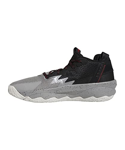 Adidas Unisex Dame 8 Shoes-Low (Non Football), Grey Three/Red/Core Black, 43 1/3 EU von adidas