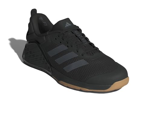 adidas Dropset 3 Sneaker, Unisex, für Erwachsene, Schwarz/Grau/Grau, Größe 45, Schwarz/Grau/Grau, 11 US Women/10 US Men von adidas