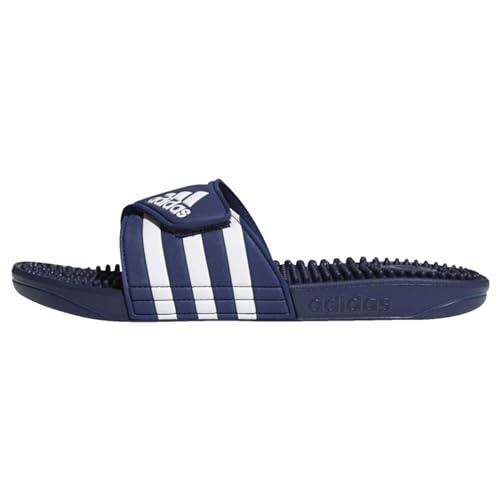 adidas Unisex Adissage Schlappen, Dark Blue/Ftwr White/Dark Blue, 38 EU von adidas