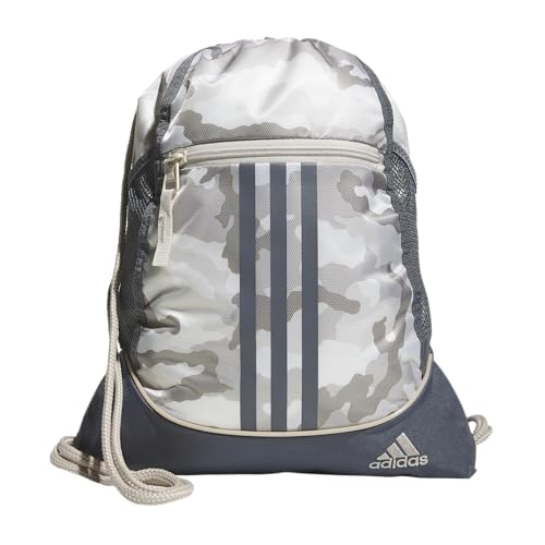 adidas Alliance Rucksack mit Kordelzug, Turnbeutel, Marineblau, Einheitsgröße, Einheitsgröße von adidas