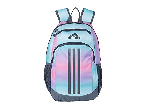 adidas Unisex-Erwachsene Creator School Backpack for Girls & Boys — Durable Bookbag Rucksack Tasche, Farbverlauf, Rosenton, Pink/Onix-Grau, OSFA von adidas