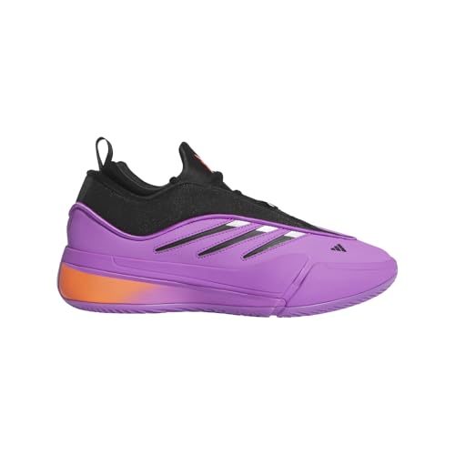 adidas Unisex-Erwachsene Dame 9 Basketball-Sneaker, Purple Burst/Black/Solar Red, 10.5 Women/9.5 Men von adidas