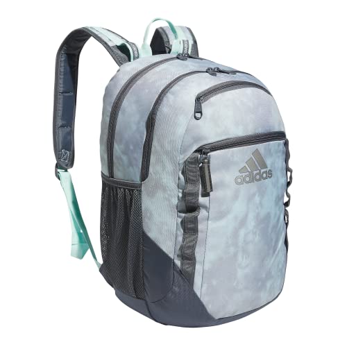 adidas Unisex-Erwachsene Excel Rucksack für Damen und Herren – Strapazierfähige, Große Athletische Laptoptasche Rucksacktasche, Stone Wash Semi Flash Aqua-Stone/Onix Grey, OSFA von adidas