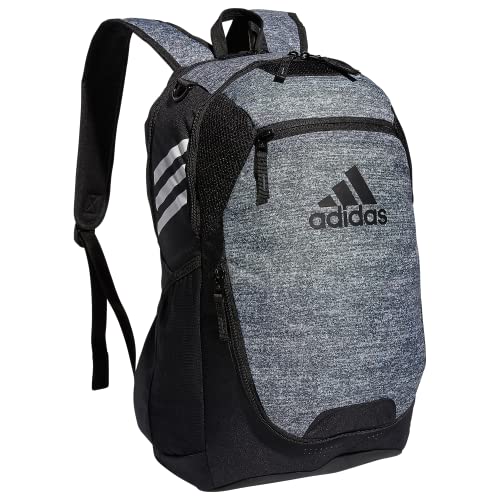 adidas Unisex-Erwachsene Stadium Team Sports Backpack for Men and Women (36l) Durable Athletic Laptop Bag Rucksacktasche, Jersey Onix Grey/3.0, OSFA von adidas