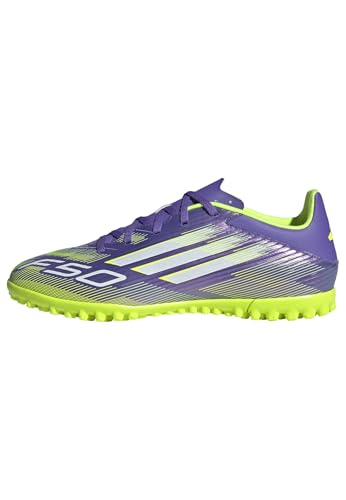 adidas Unisex F50 Club Turf Football Boots Fußballschuhe, Purple Rush/Cloud White/Lucid Lemon, 39 1/3 EU adidas Unisex F50 Club Turf Football Boots Fußballschuhe, Purple Rush/Cloud White/Lucid Lemon, 39 1/3 EU von adidas