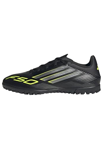 adidas Unisex F50 Club Turf Football Boots Fußballschuhe, core Black/Iron met./Lucid Lemon, 42 EU adidas Unisex F50 Club Turf Football Boots Fußballschuhe, core Black/Iron met./Lucid Lemon, 42 EU von adidas