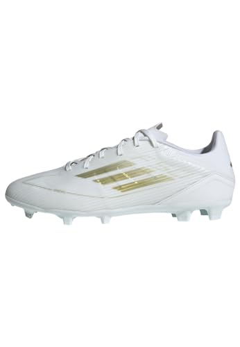 adidas Unisex F50 League Firm/Multi-Ground Schuhe, Ftwwht Goldmt Ftwwht, 45 1/3 EU adidas Unisex F50 League Firm/Multi-Ground Schuhe, Ftwwht Goldmt Ftwwht, 45 1/3 EU von adidas