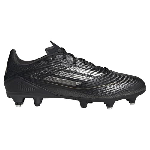 adidas Unisex F50 League Football Boots Soft Ground Fußballschuhe, core Black/Iron MET/Gold met, 42 EU adidas Unisex F50 League Football Boots Soft Ground Fußballschuhe, core Black/Iron MET/Gold met, 42 EU von adidas