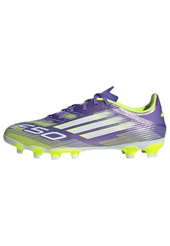 adidas Unisex F50 League Multi Ground Football Boots Fußballschuhe, Purple Rush/FTWR White/Lucid Lemon, 46 2/3 EU adidas Unisex F50 League Multi Ground Football Boots Fußballschuhe, Purple Rush/FTWR White/Lucid Lemon, 46 2/3 EU von adidas